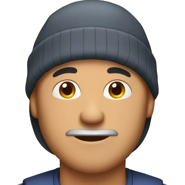 middle-aged guy wearing beenie