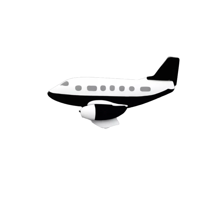 Dot dot dot small aeroplane n small black heart