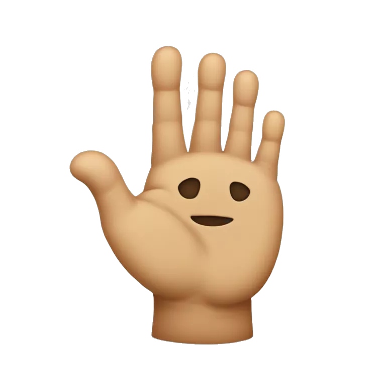 fingers crossed emoji except instead of a hand, its a foot with the toes crossed