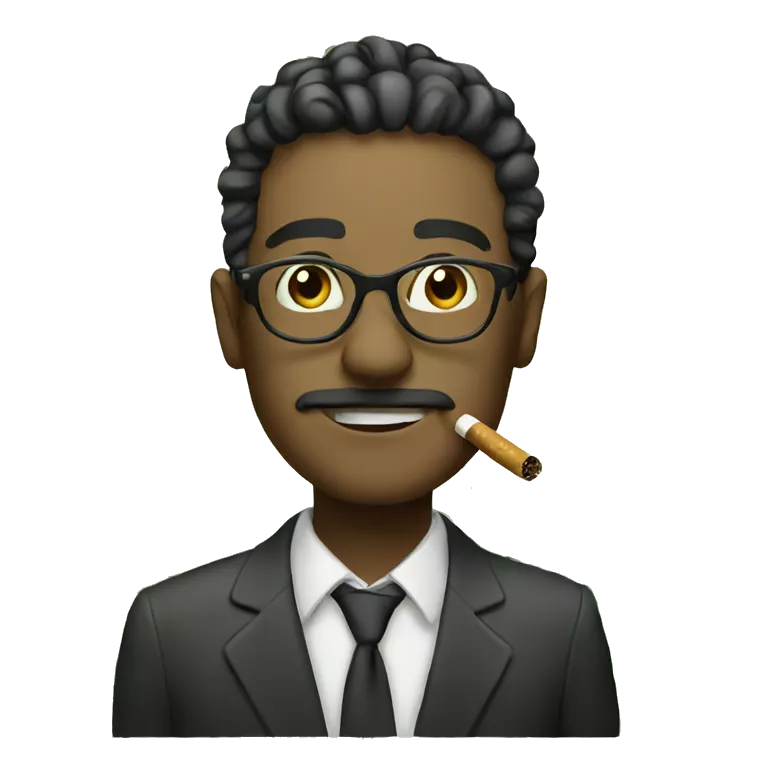 smoking legally weed emoji