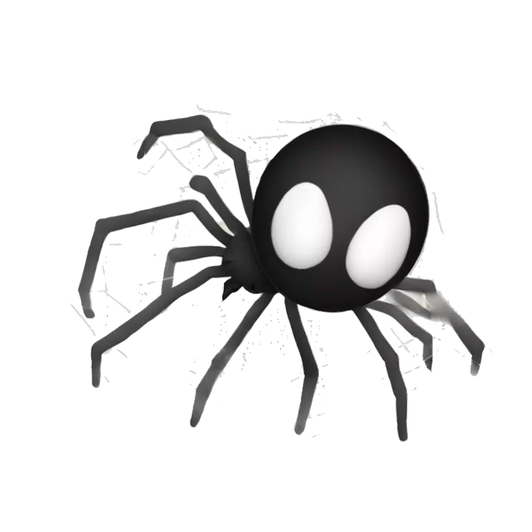Conspiracy theory related number 1 with spider web
