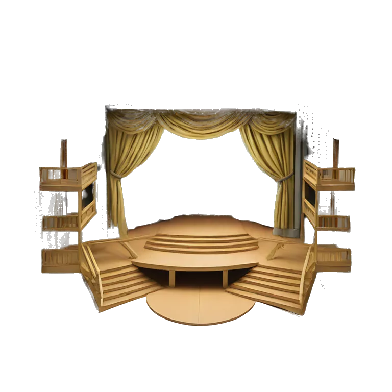 scenography scenic maquette model theatre set model