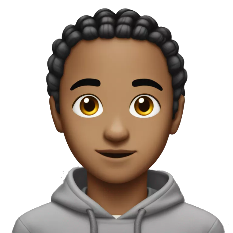 A lightskin teenage boy with medium length box braids and a meta quest 2 on his eyes