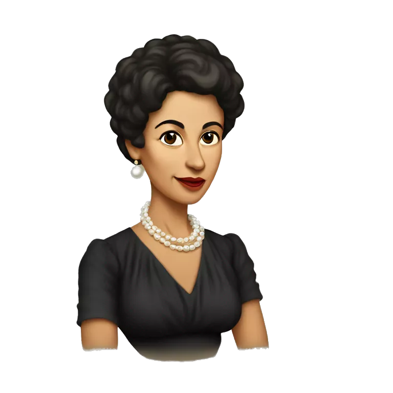 Lola Rodríguez de Tió was the first Puerto Rican-born woman poet to establish herself a reputation as a great poet throughout all of Latin America. short hair. pearls.