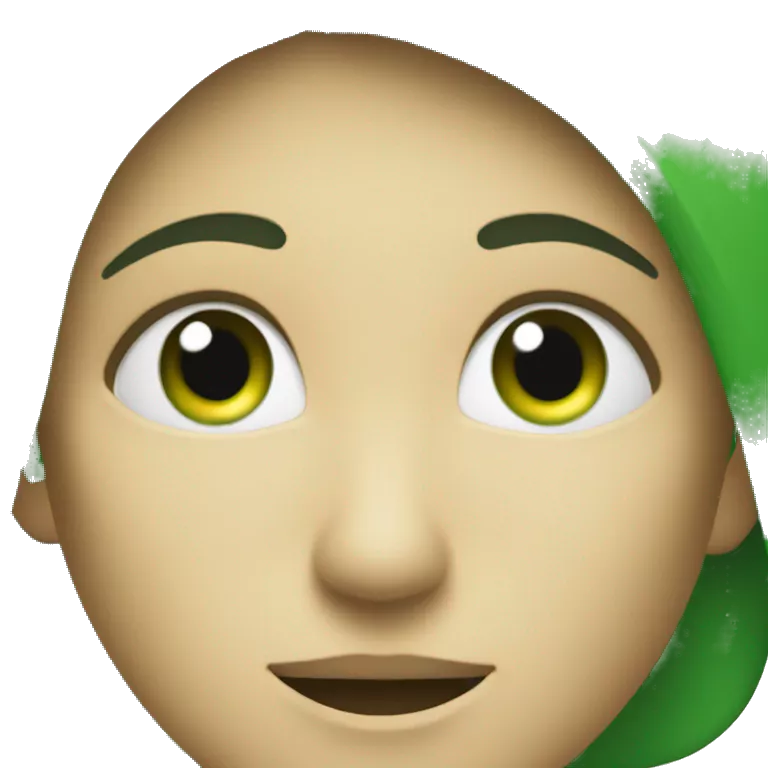 Green plus plus, like C++, but just the ++ portion in the color green.