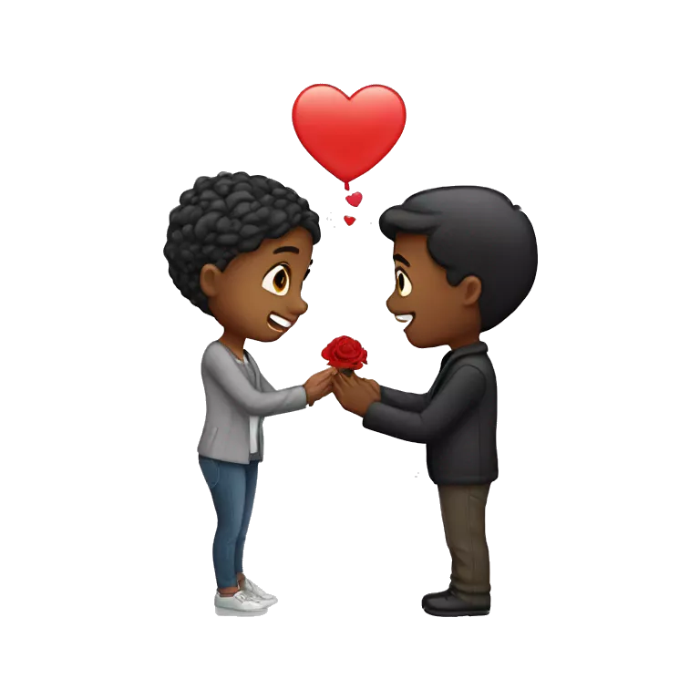 Boy propose to girl