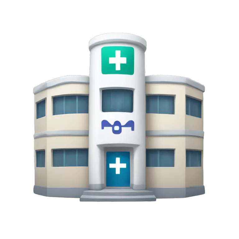 H3hospital with Plus Sign Where text will H3 and Medical Plus sign will in English