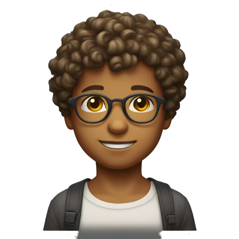 A little boy whit glasses and and short hair just little bit curly whit a ninteno switch