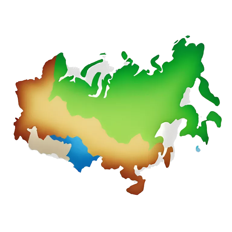Map of russia