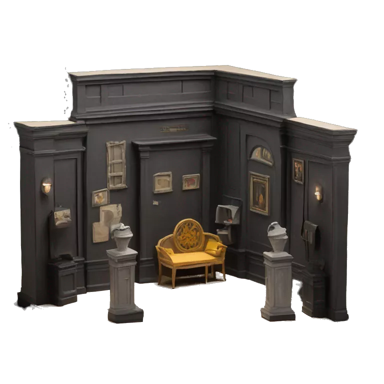 scenography scenic maquette model theatre set model maquette black box
