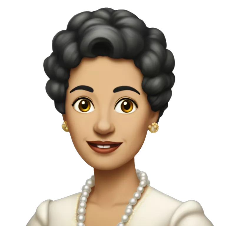 Lola Rodríguez de Tió was the first Puerto Rican-born woman poet to establish herself a reputation as a great poet throughout all of Latin America. short hair. pearls.