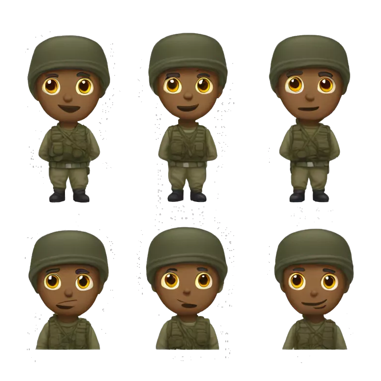 6 soldiers