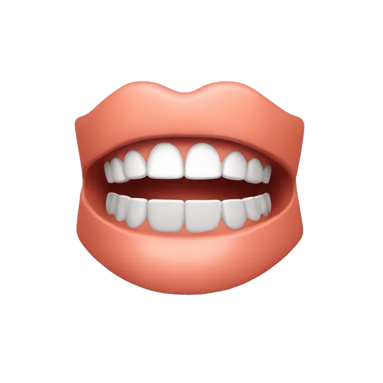 Mouth guard you sleep in, just the mouth guard with the words guard girl squad