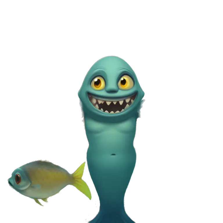 merpeople: ugly evil Underwater-dwelling beings with the upper body of a human and the lower body of a fish, known for their beautiful singing voices and protective nature.