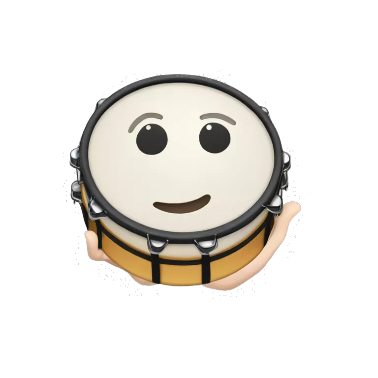 Tambourine with hand clapping