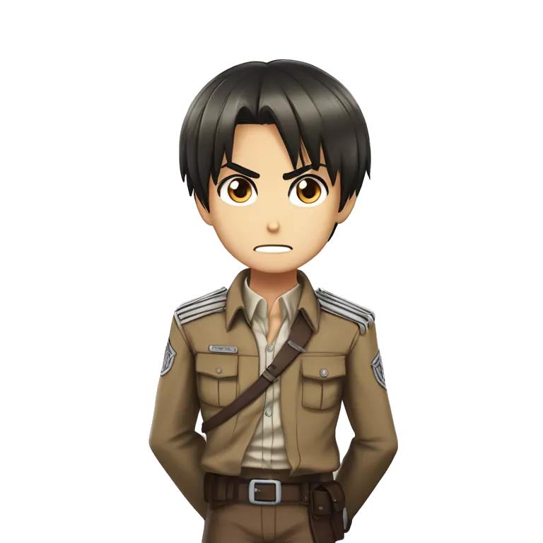 Eren Yeager from Attack on Titan Season 3, with sharp eyes, shorter hair, and Survey Corps uniform, wearing a confident smirk to show his fierce and rebellious spirit