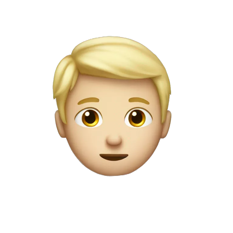 blond boy sleep at bed
