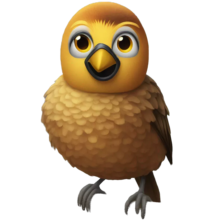 bird staring into camera