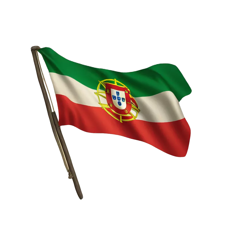 Flag of Portugal used until 1910