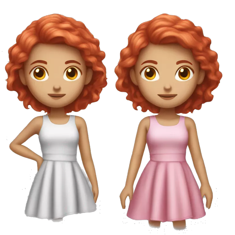 &quot;A beautiful girl with red hair and fair skin, wearing a pink dress, cleaning another dress with a cloth. She is focused on the task and looks determined.&quot;