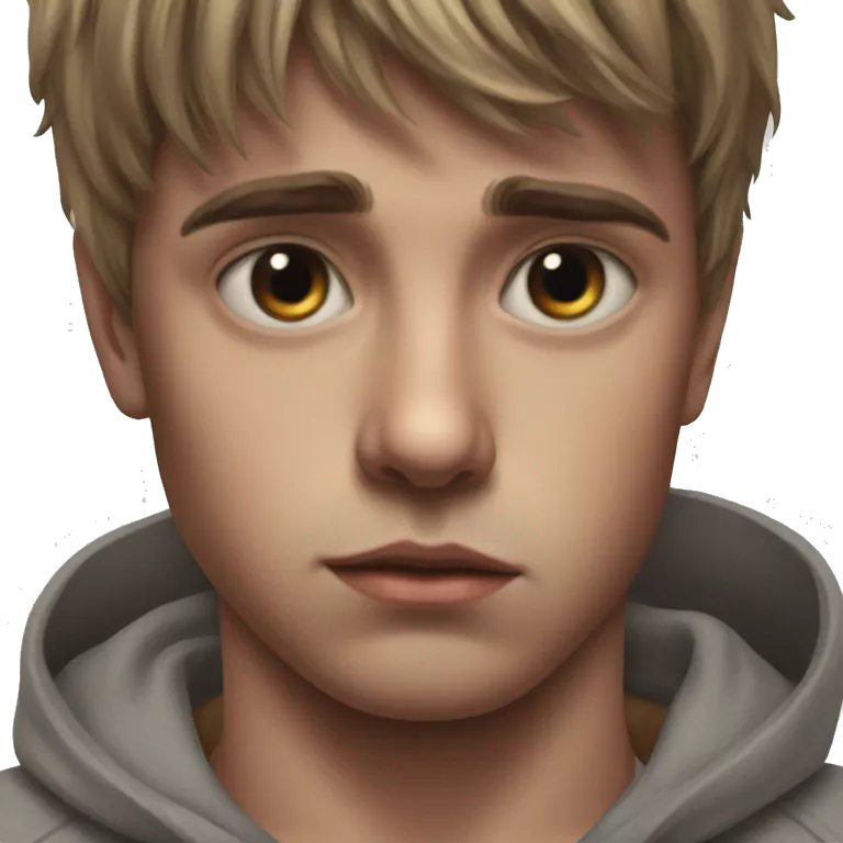serious gaze portrait boy