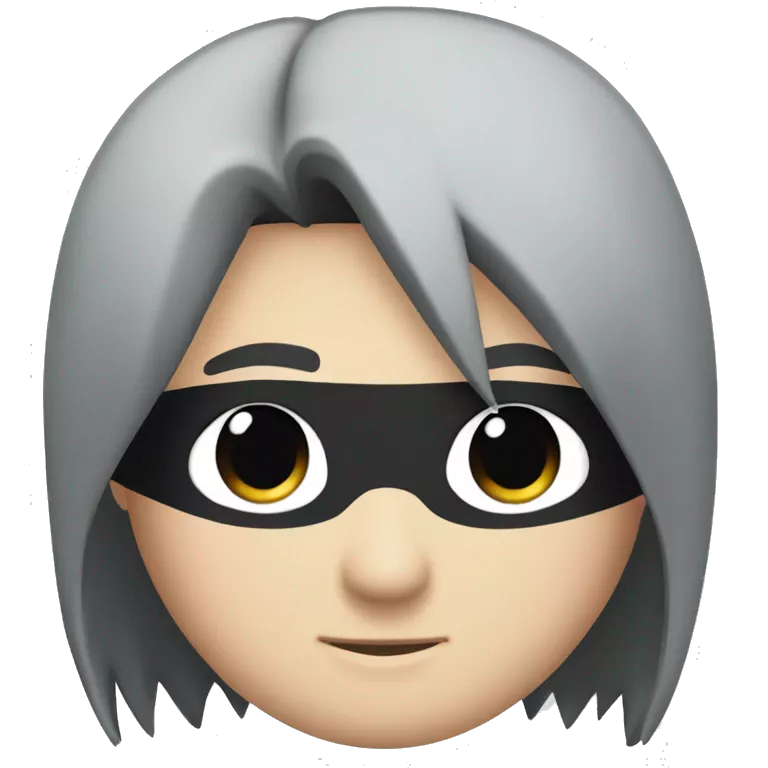 A bitmoji that looks like sasuke uchiha