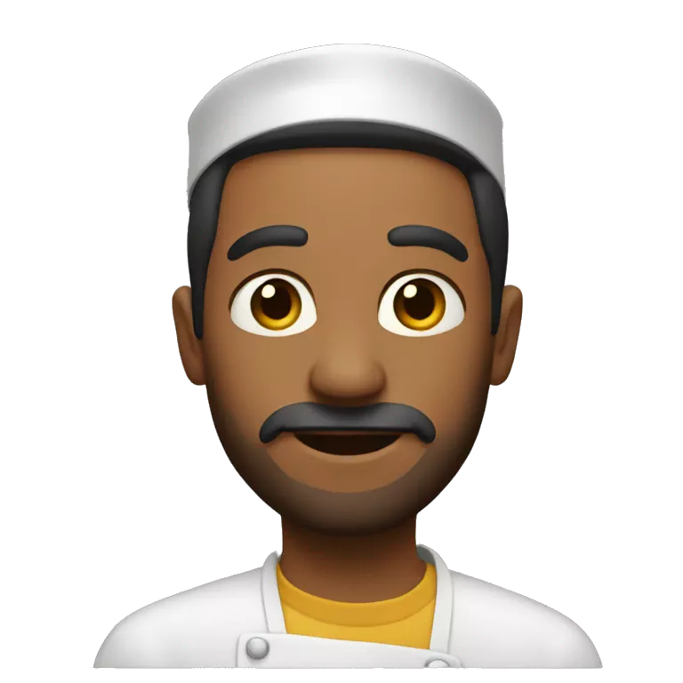 Man inspired to cook !