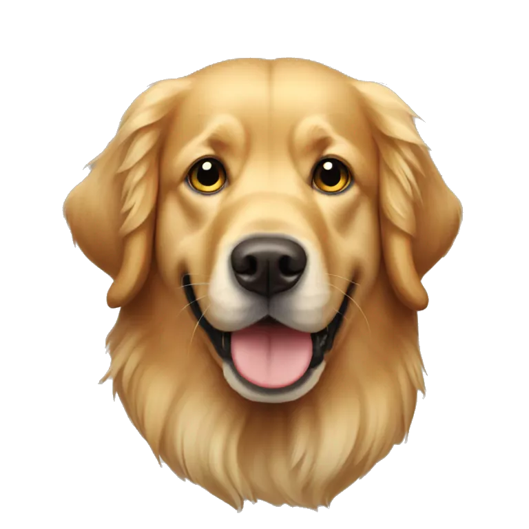 Un perro Golden retriver