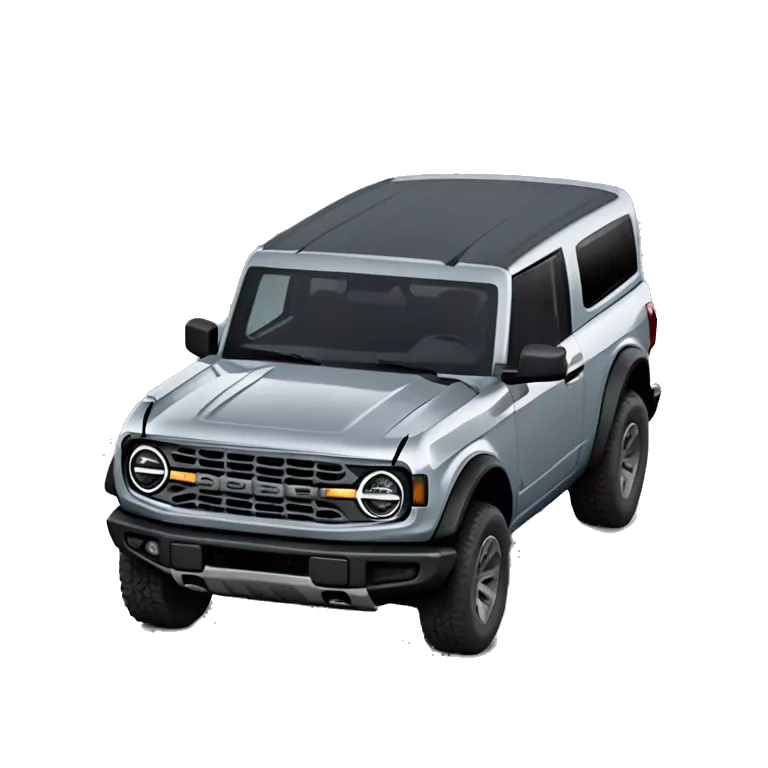 Grey 2022 4 door ford bronco
