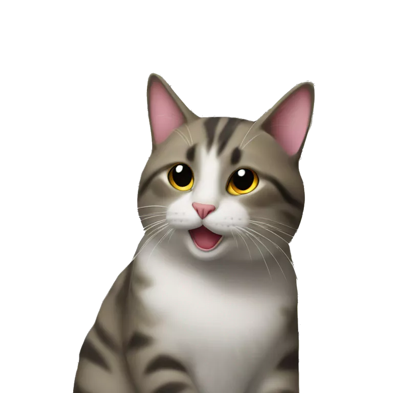 Cat listing to music