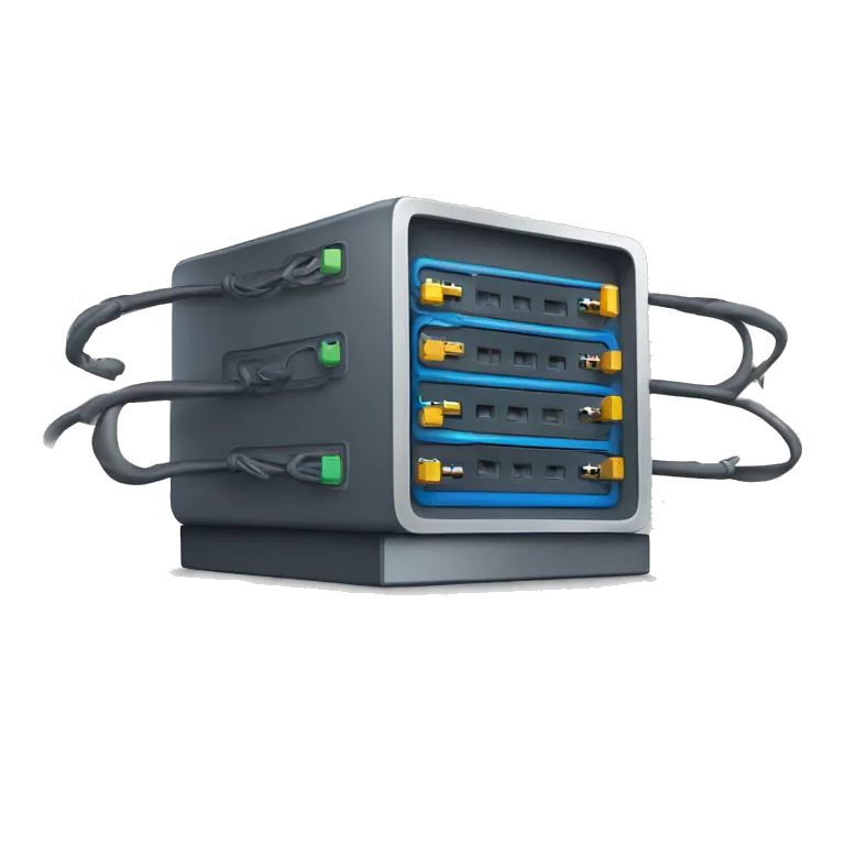 Network Switch connected to a router that is connected to the internet