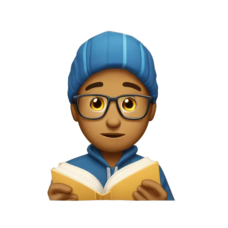 highly bored demotivated young student holding book
