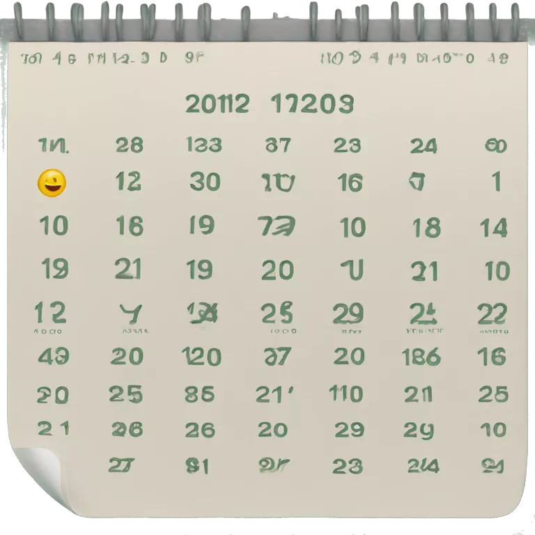 original calendar from whatsapp, but with date 31 july