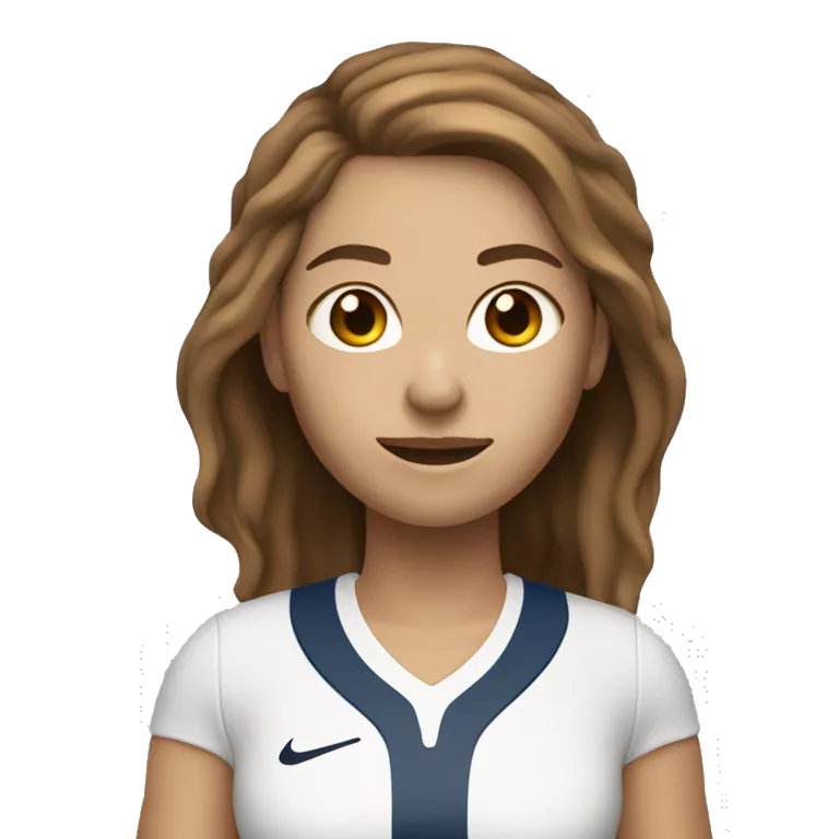 White light skin female brown hair tennis player female with racquet