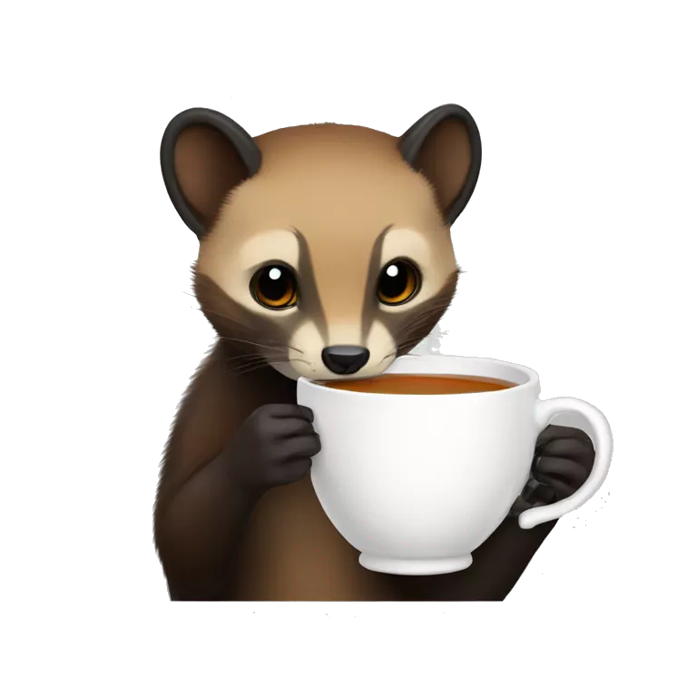 marten drinks tea