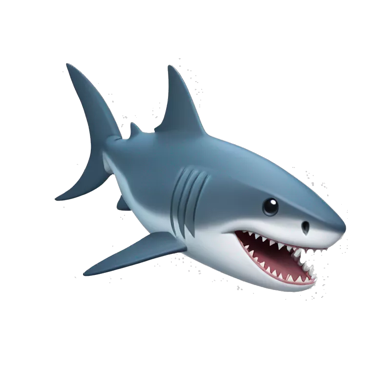 Requin, croisant les bras