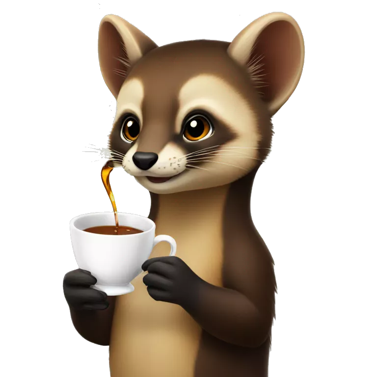marten drinks tea