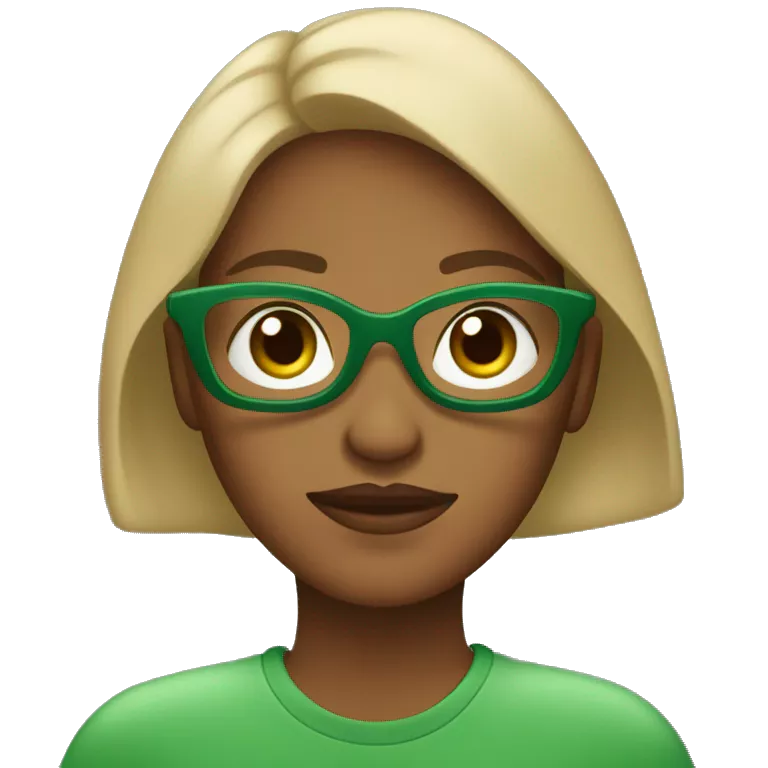 Una mujer de pelocastaño oscuro y ojos cafes con una playera verde con un texto que diga Eli