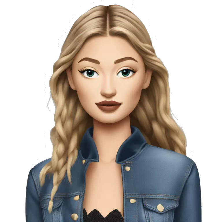 Gigi Hadid at Paris Fashion Week