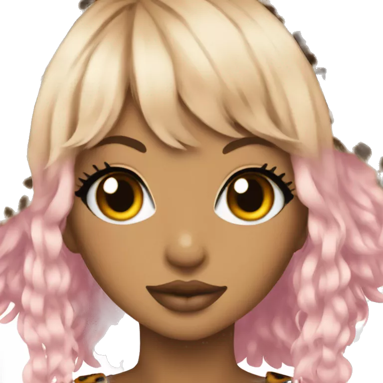 Gyaru with leopard