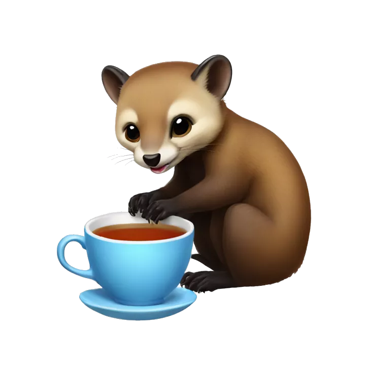 marten drinks tea
