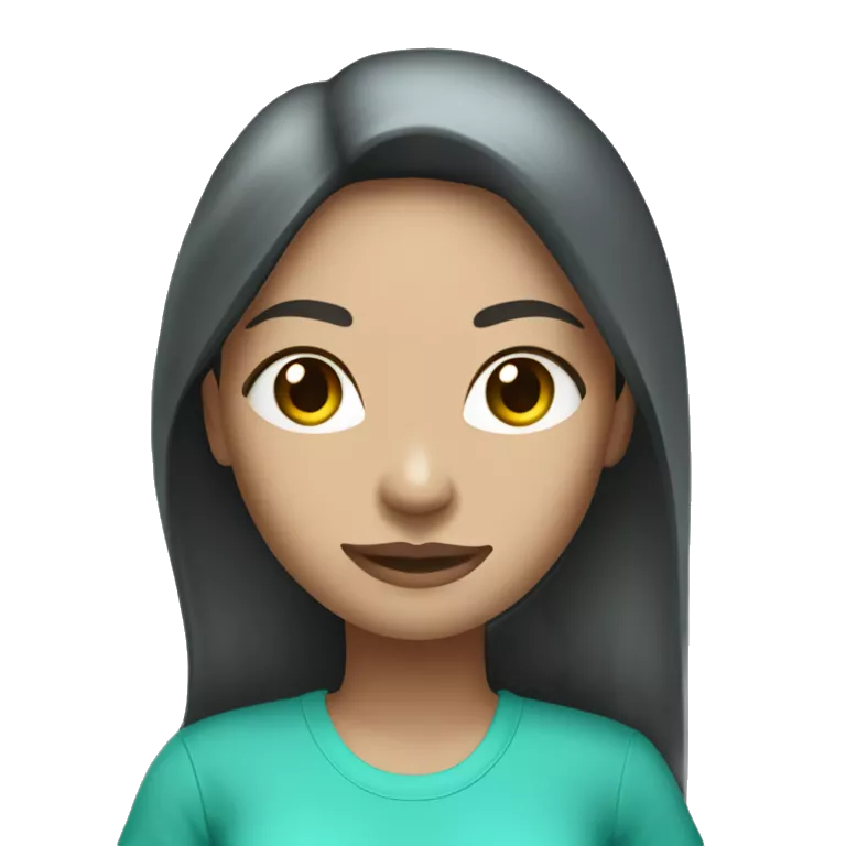woman cleaner with light skin and long dark straight hair in turquoise color t-shirt. with vacum cleaner