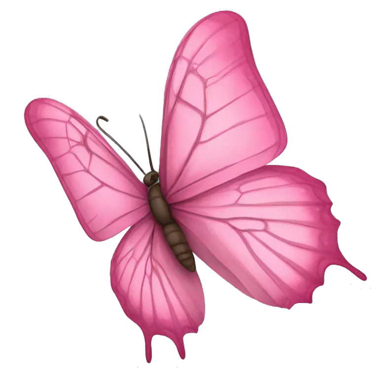 Mariposa rosada
