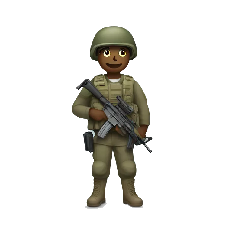 Armed forces with smg
