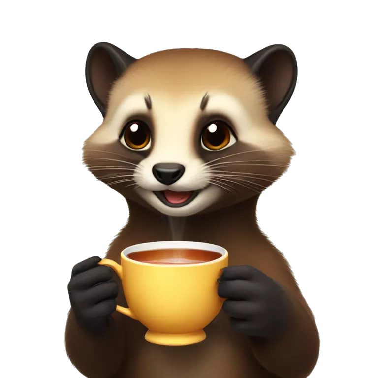 marten drinks tea