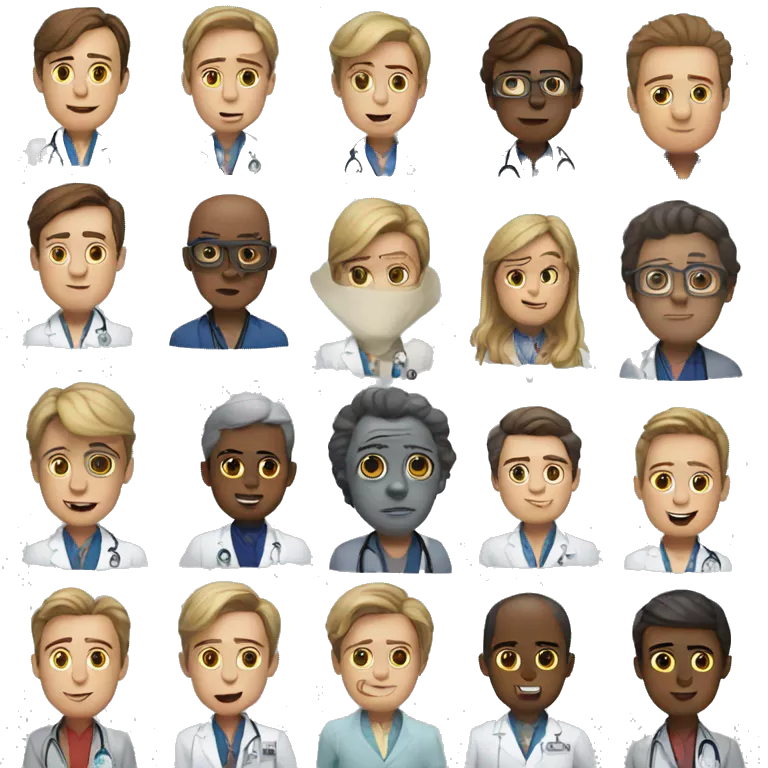 It looks like an AI chatbot doctor who can understand human emotions.
