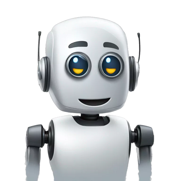 call center robot looks like friendly robot