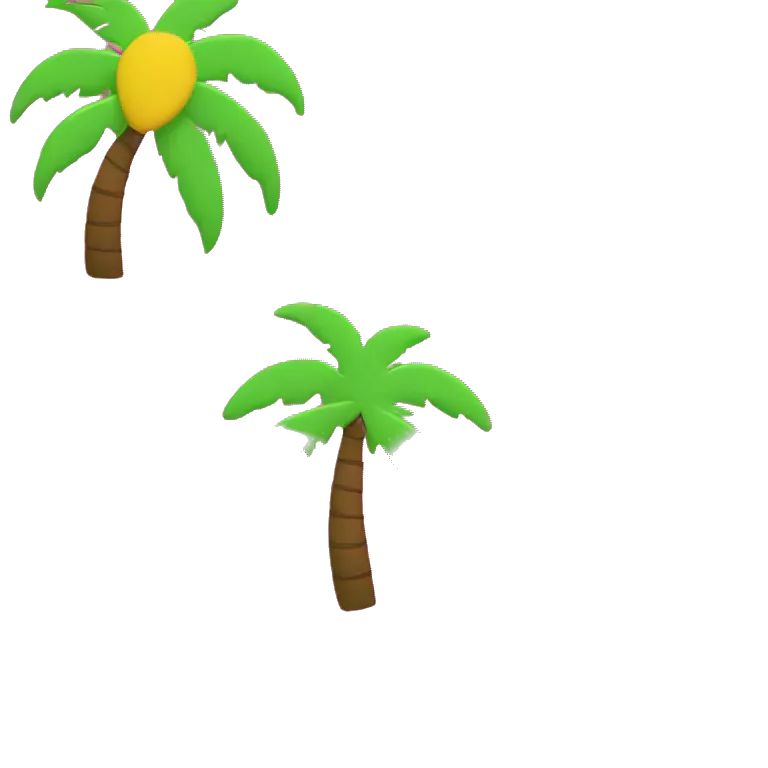 floptropica flag with a pink background and yellow stripes and there is one palm tree amblem in the middle of the flag