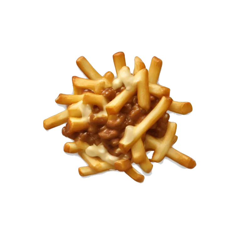 Poutine that eatsPutin who eats saSalad-eating poutine