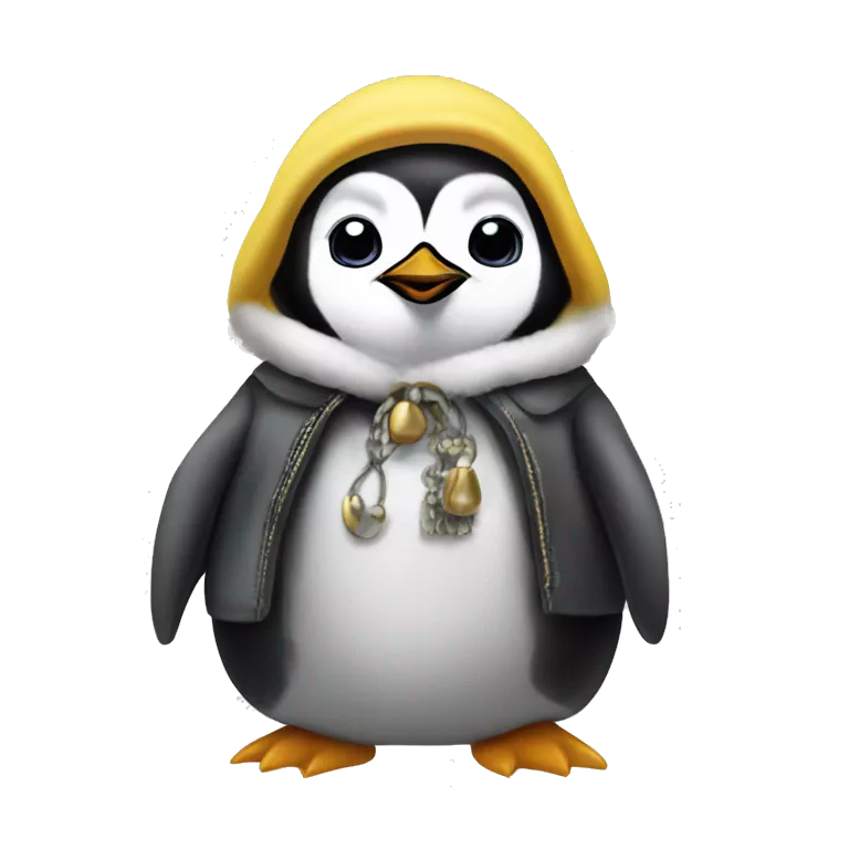 gangster baby skinny emperor penguin cute